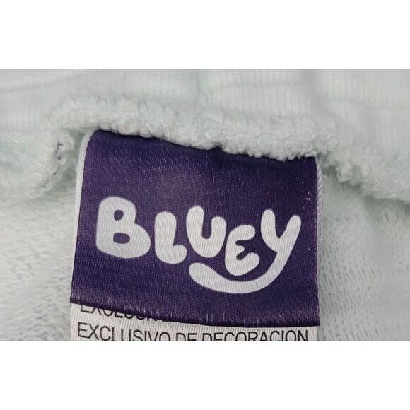 Bluey 2018 Graphic Sweatshirt & Short Set Light Blue Toddler 18M Style# SCML01F - Picture 7 of 8